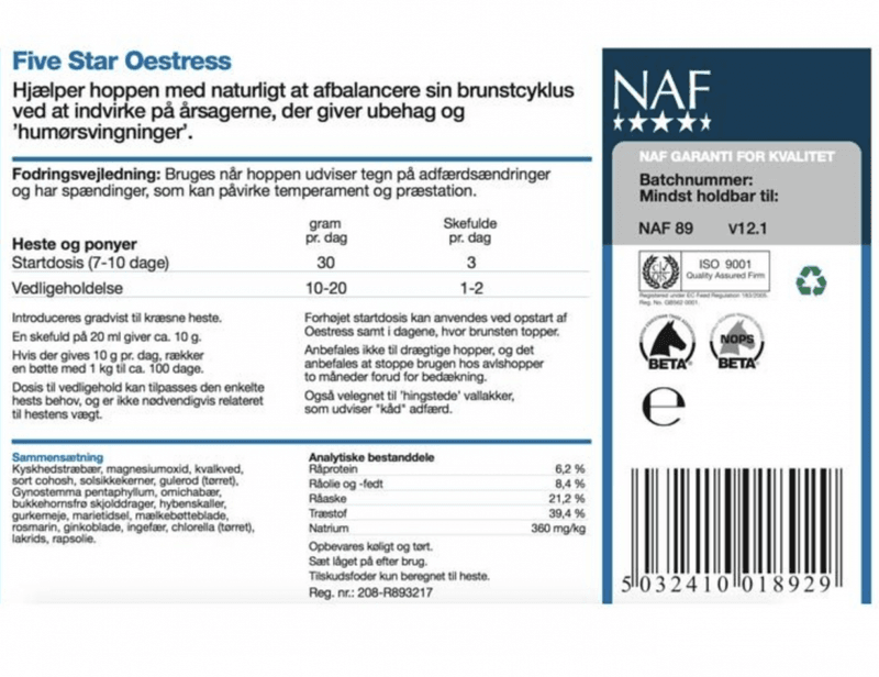 NAF Oestress 500g