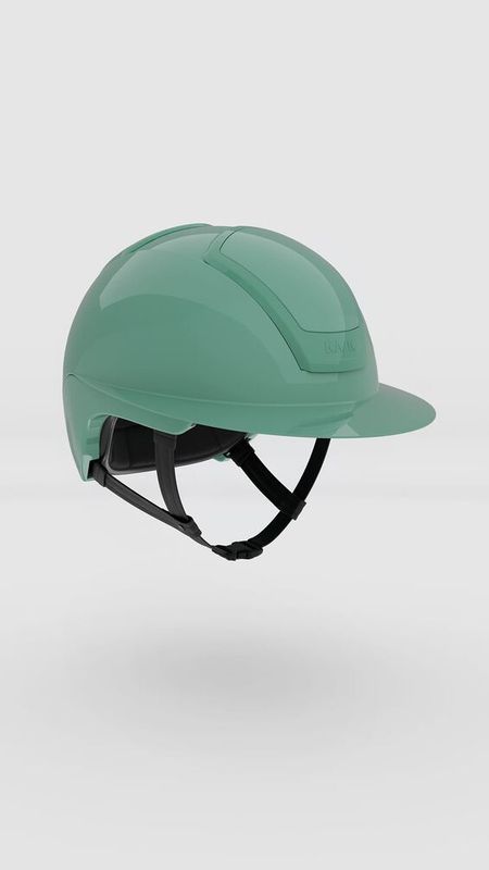 KASK Nemesi Mint Green Wide Peak Shine inkl. liner