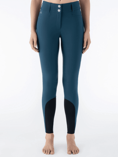 Hovedbilde Equiline Adellekh Ridebukse Legion Blue Full grip ...