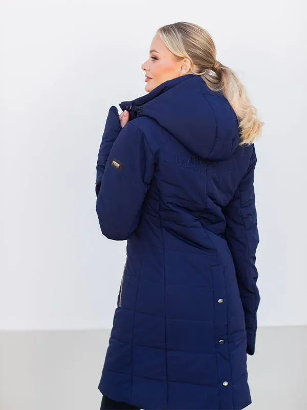 Equestrian Stockholm Denali Winter Jacket Lagoon Blush