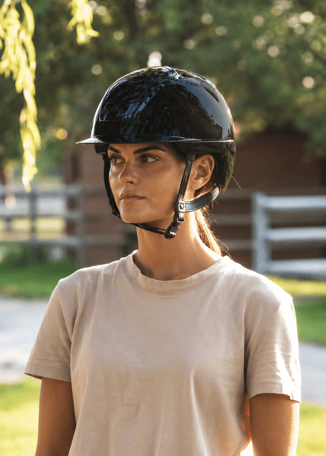 Hovedbilde KASK Nemesi Black Shine inkl. liner