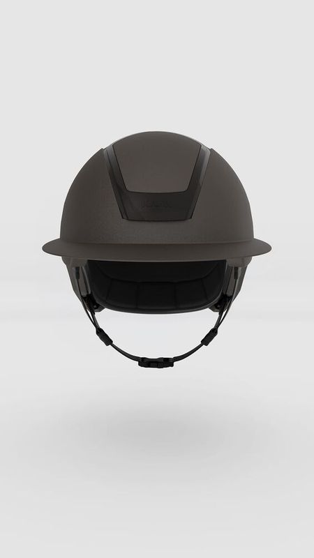 KASK Nemesi Ash Brown Wide Peak Metal inkl. liner