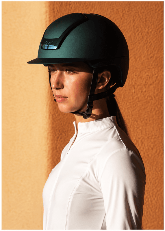 KASK Nemesi Teal Green Metal inkl. liner