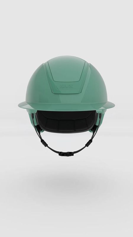 KASK Nemesi Mint Green Wide Peak Shine inkl. liner