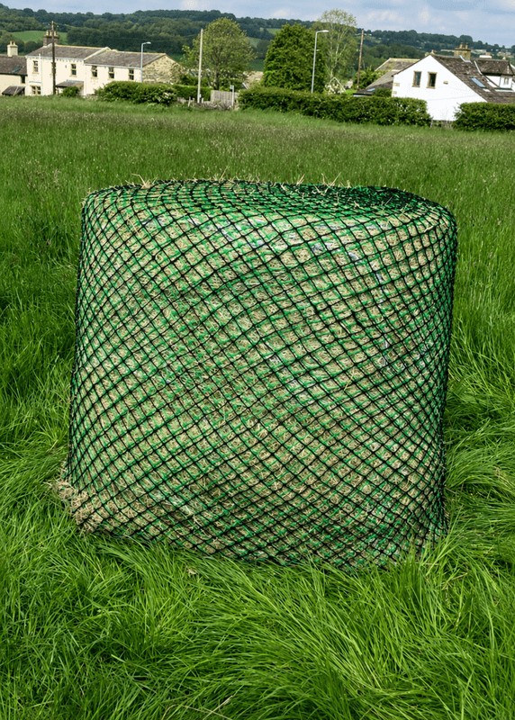 Wild Boar DOUBLE rundballenett – svart/grønt