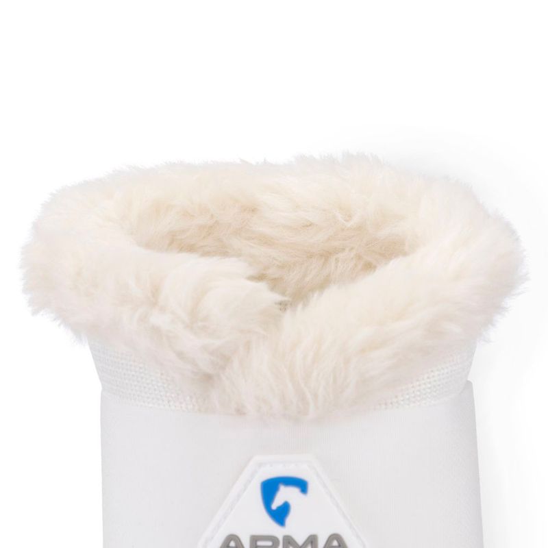 Shires ARMA NX-AIR (Motion) SupaFleece Beinskyttere – White