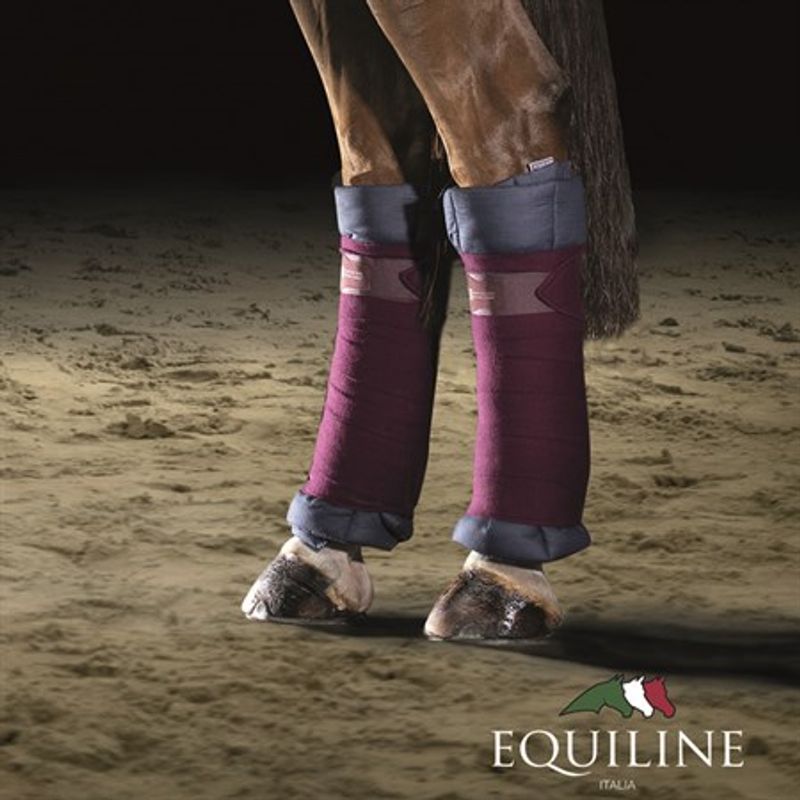 Equiline Quiltede bandasjeunderlag, 4-pakning